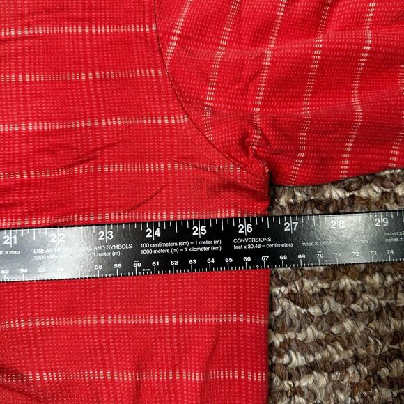 Pebble Beach Polo Shirt Adult XL Extra Large Short Sleeve Striped Red Men - Picture 7 of 10